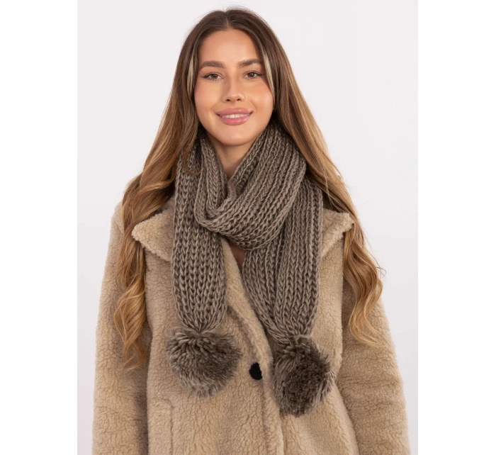 Szalik AT SZ S model 21488744 ciemny bezowy - FPrice