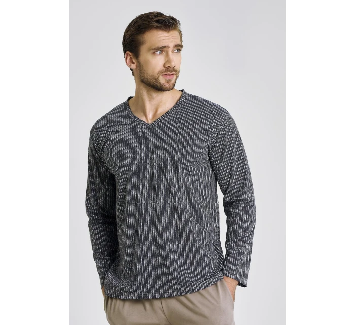 Taro Luca 3482 dlouhé/r 3XL-4XL Z25/26 pánské pyžamo