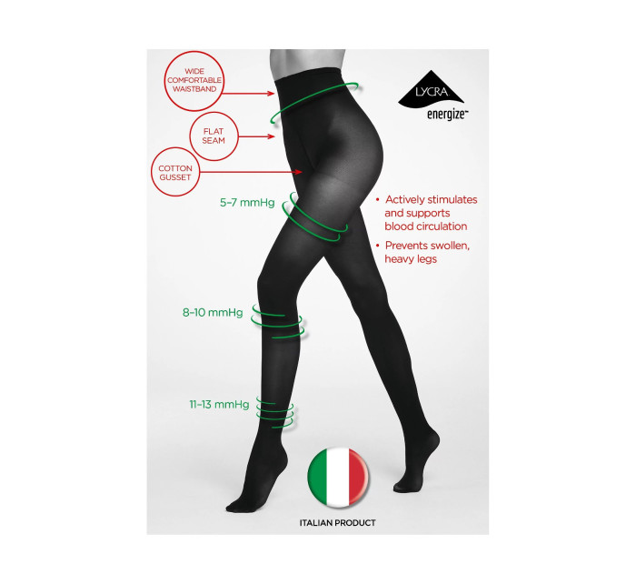 Dámské punčochové kalhoty Veneziana Strong Press 40 den 5-XL
