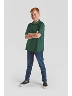 Fruit of the Loom Kids 65/35 Polo Dětské piqué polo 16.3417 red Fruit of the Loom Kids 65/35 Polo Dětské piqué polo 16.3417 red