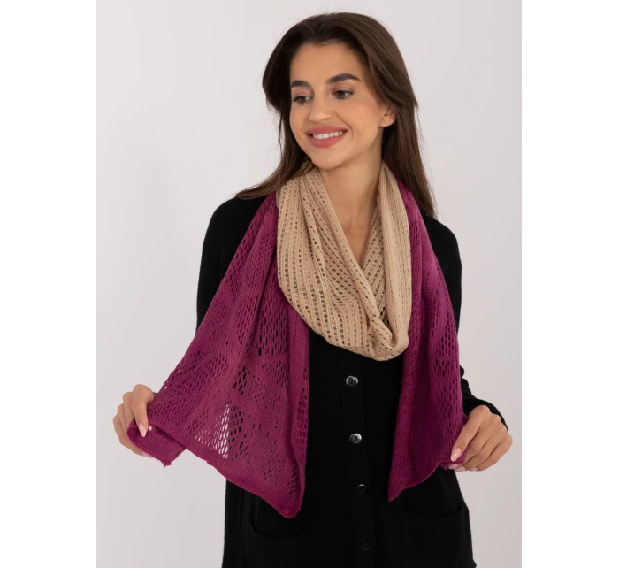 Szalik AT SZ model 20470408 beżowy - FPrice