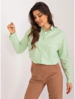 Koszula BP KS model 19676010 pistacjowy - FPrice