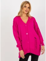 Dámský kardigan LC SW model 18140305 fuchsiová - FPrice