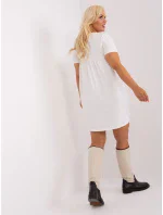 Sukienka RV SK model 18841505 ecru - FPrice Sukienka RV SK model 18841505 ecru - FPrice