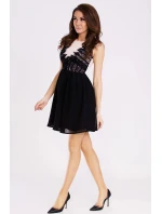 Dámské společenské šaty s sukní EMAMODA  Černá / L model 15042872 - YNS