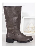 Dámské kozačky 1090-PG - SDS