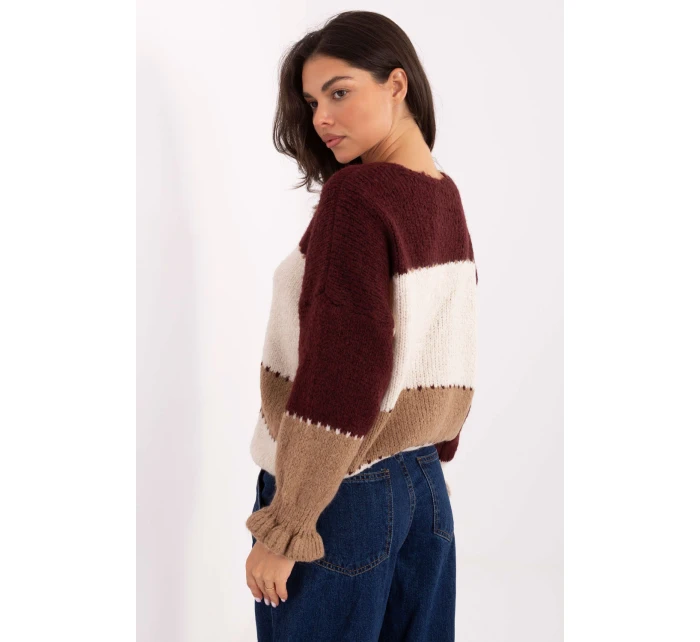 Svetr na zapínání model 218240 Rue Paris Svetr na zapínání model 218240 Rue Paris