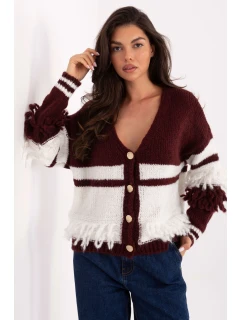 Svetr na zapínání model 218259 Italy Moda