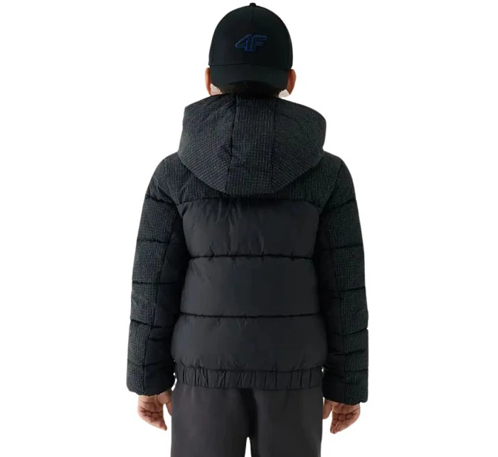 Chlapecká péřová bunda  tmavě černá JWAW25TDJA 20S model 22052166 - 4F