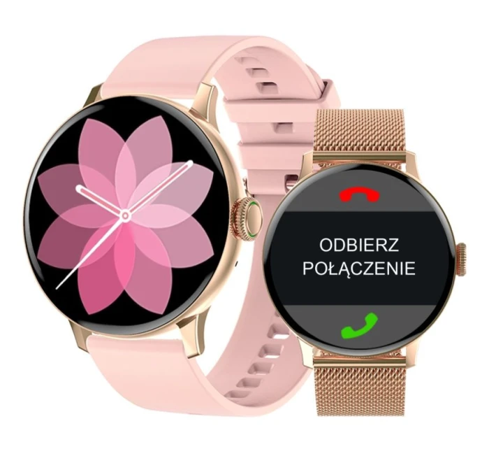 Dámské chytré hodinky GIEWONT Pink Gold GW330-1 Dámské chytré hodinky GIEWONT Pink Gold GW330-1