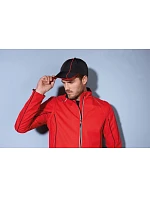 Daiber JN 1122 Pánská softshell bunda s odepínacími rukávy 02.1122 red/black