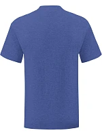 Fruit of the Loom Iconic 150 T Pánské tričko 16.1430 heather royal Fruit of the Loom Iconic 150 T Pánské tričko 16.1430 heather royal