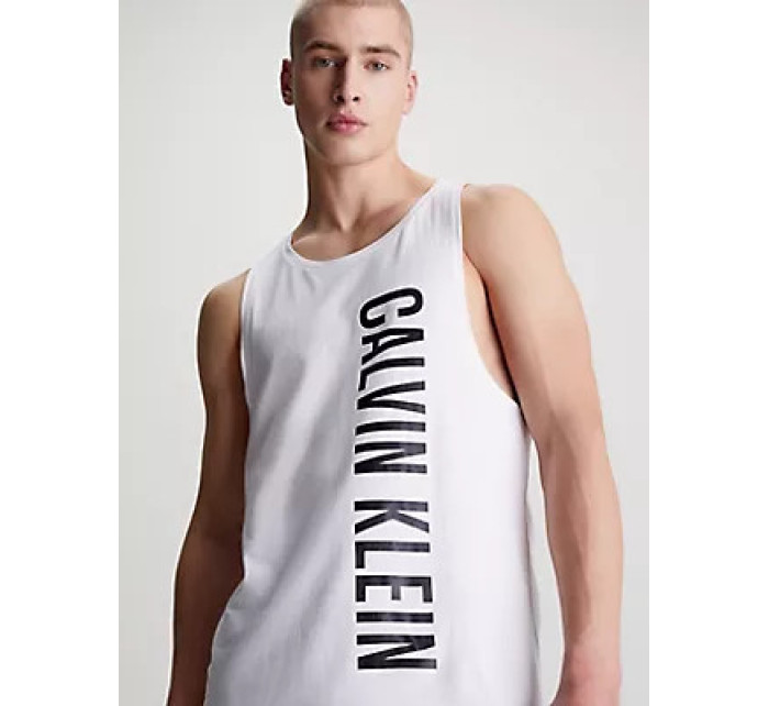 Plavky Pánské plavky CREW NECK TANK KM0KM00997YCD - Calvin Klein