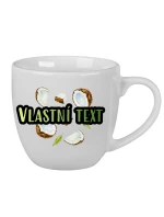 Personalizovaný keramický hrnek 400 ml s ovocem a textem Personalizovaný keramický hrnek 400 ml s ovocem a textem