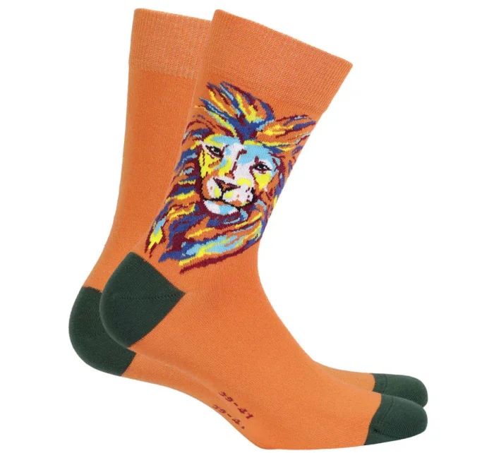 Vzorované pánské ponožky model 7508543 - Wola