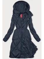 Tmavě modrá zimní bunda s límcem model 21246091 - LHD