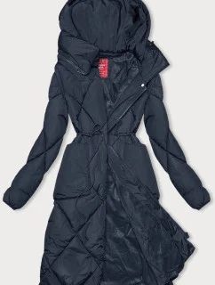Tmavě modrá zimní bunda s límcem model 21246091 - LHD