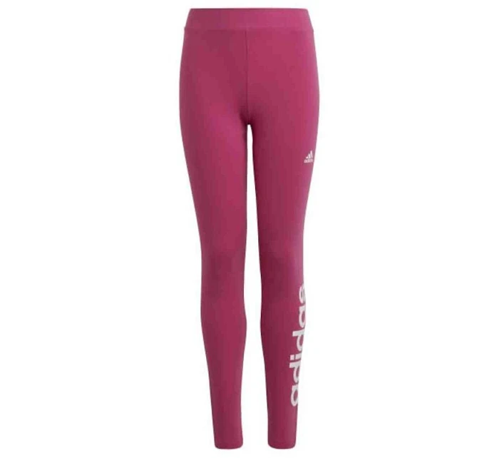 Adidas Essentials Bavlněné punčocháče s lineárním logem Jr IC3581