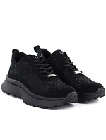 Dámské tenisky se síťovinou a zirkony černé model 22081656 - Hikvision Dámské tenisky se síťovinou a zirkony černé model 22081656 - Hikvision