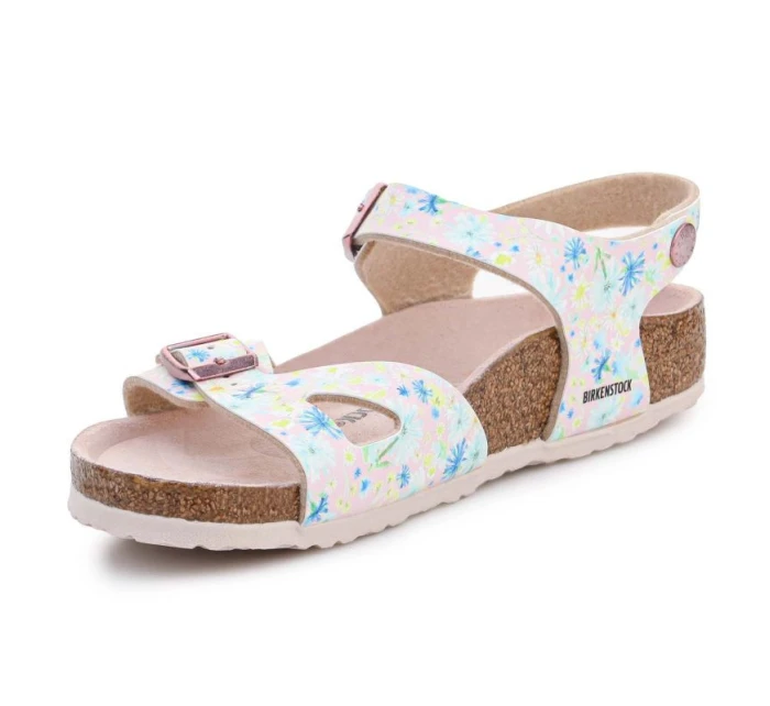 Dětské sandály Birkenstock Rio 1022232 Pastel Floral Dětské sandály Birkenstock Rio 1022232 Pastel Floral