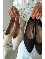 Baleríny Béžové z Eko Semiše Lelisa Baleríny Béžové z Eko Semiše Lelisa