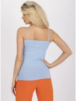 Dámský top BR TP model 17356650 světle modrý - FPrice Dámský top BR TP model 17356650 světle modrý - FPrice