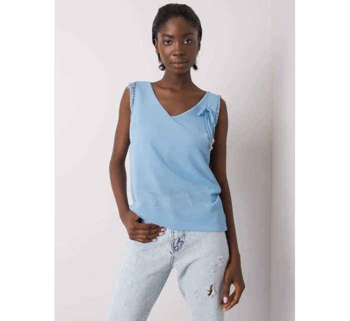 Dámský top DHJ TP model 17355622 světle modrá - FPrice