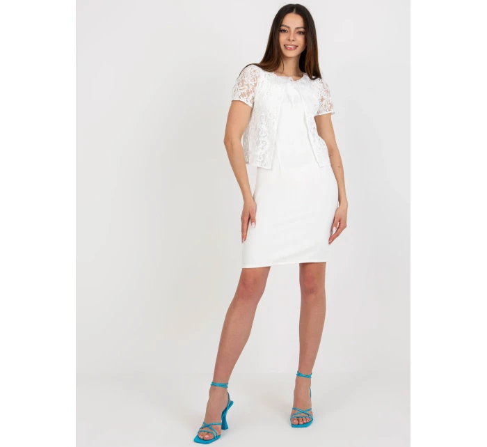 LK SK 509281 šaty.36X ecru