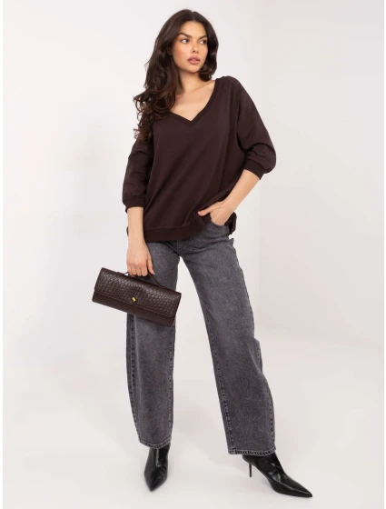 Dámská mikina RV BL model 20518897 tmavě hnědá - FPrice