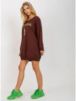 Mikina VI BL model 17865896 tmavě hnědá - FPrice