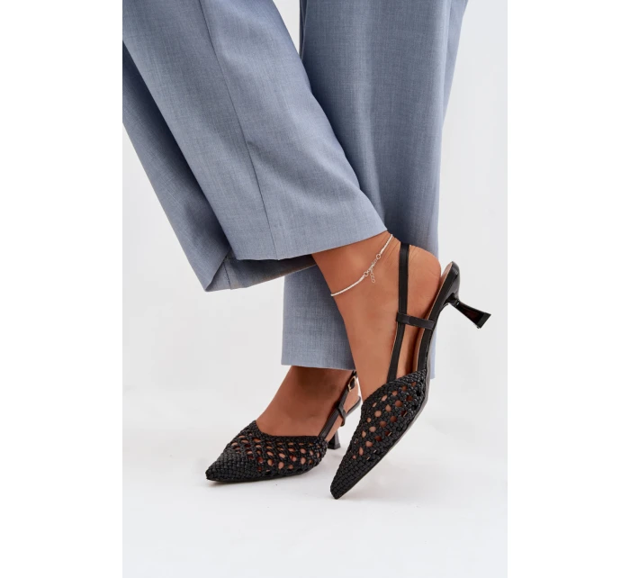 Sandály na podpatku  model 225221 Step in style