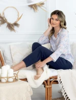 Leveza Florence 1511 7/8 M-2XL pyžamo