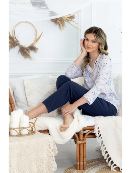 Dámské pyžamo MMax Florence model 20221750 7/8 M2XL - LEVEZA