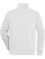 Daiber JN 831 Pracovní mikina s 1/4 zipem 02.0831 white Daiber JN 831 Pracovní mikina s 1/4 zipem 02.0831 white
