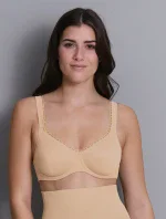 Twin Firm podprsenka s kosticí moldovaná 5694 deep sand - RosaFaia