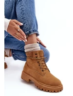 Dámské zateplené Trapery Camel Cross Jeans MM2R4011C