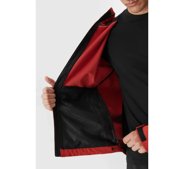 Pánská softshellová bunda s kapucí červená model 21678488 - 4F