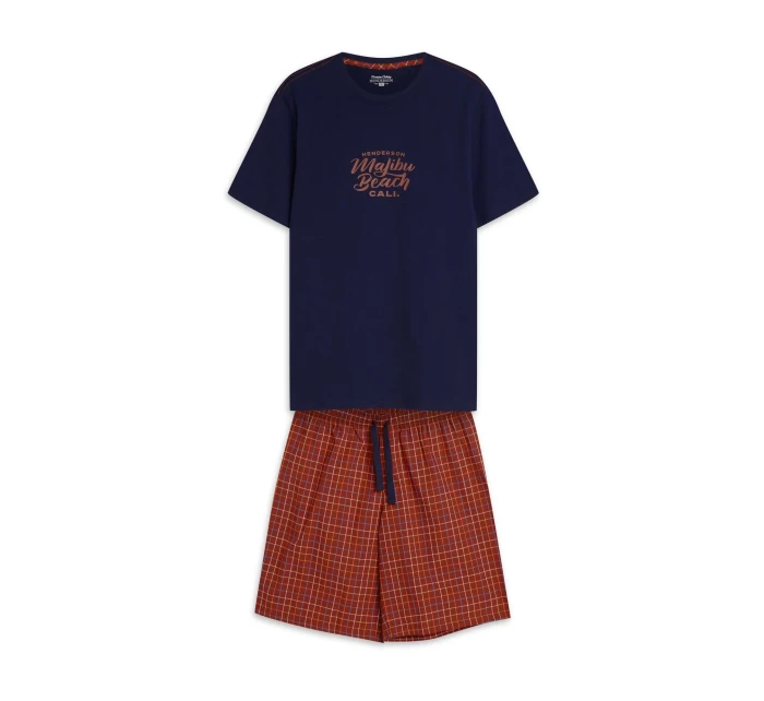 Pyžamo  tmavě modrá a červená  model 21017413 - Henderson