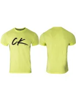 Pánské tričko model 19400672 zelená - Calvin Klein