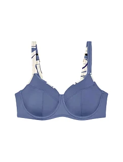 Dámská plavková podprsenka Summer Allure W sd 01 modré/ecru - Triumph