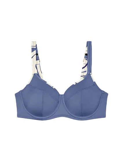 Dámská plavková podprsenka Summer Allure W sd 01 modré/ecru - Triumph
