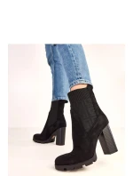 Boty na podpatku model 220579 Solea Boty na podpatku model 220579 Solea