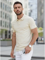 Pánské žluté polo tričko Dstreet model 21977451 - FashionStreet