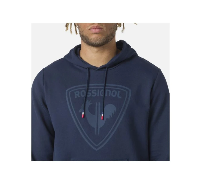 LOGO model 21451109 HOOD FL mikina námořnická modrá - Rossignol