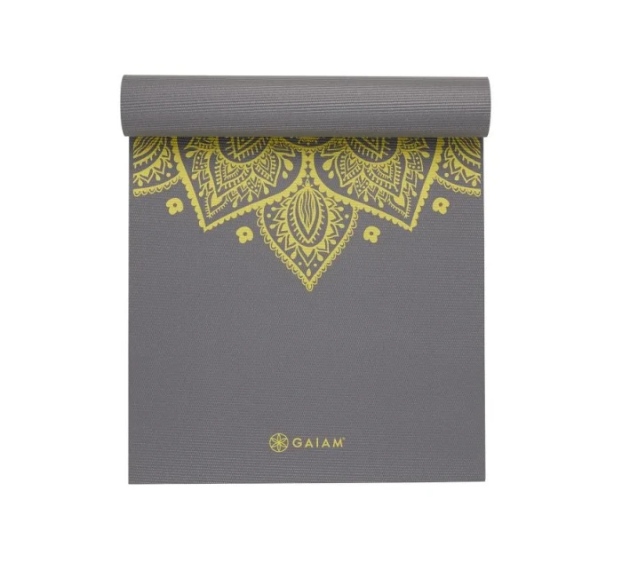 Podložka na jógu Gaiam "CITRON SUNDIAL" 6 mm 61333