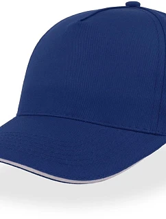 Atlantis Headwear Start Five Sandwich 5 panelová kšiltovka "Start Five Sandwich" 33.0039 royal