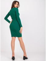 Dámské šaty model 17195207 tmavě zelená - FPrice