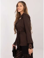 MI MA bunda A2895.54 tmavě hnědá MI MA bunda A2895.54 tmavě hnědá