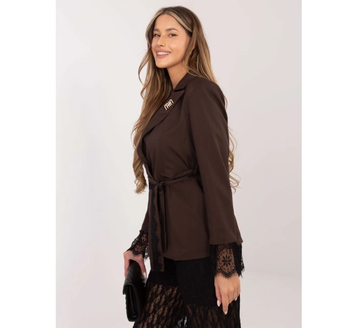 MI MA bunda A2895.54 tmavě hnědá MI MA bunda A2895.54 tmavě hnědá