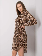 Šaty TO SK 1103 10.08P hnědá